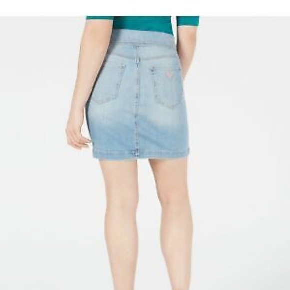 New GUESS Foldover Bodycon Skirt SZ S - Picture 4 of 5